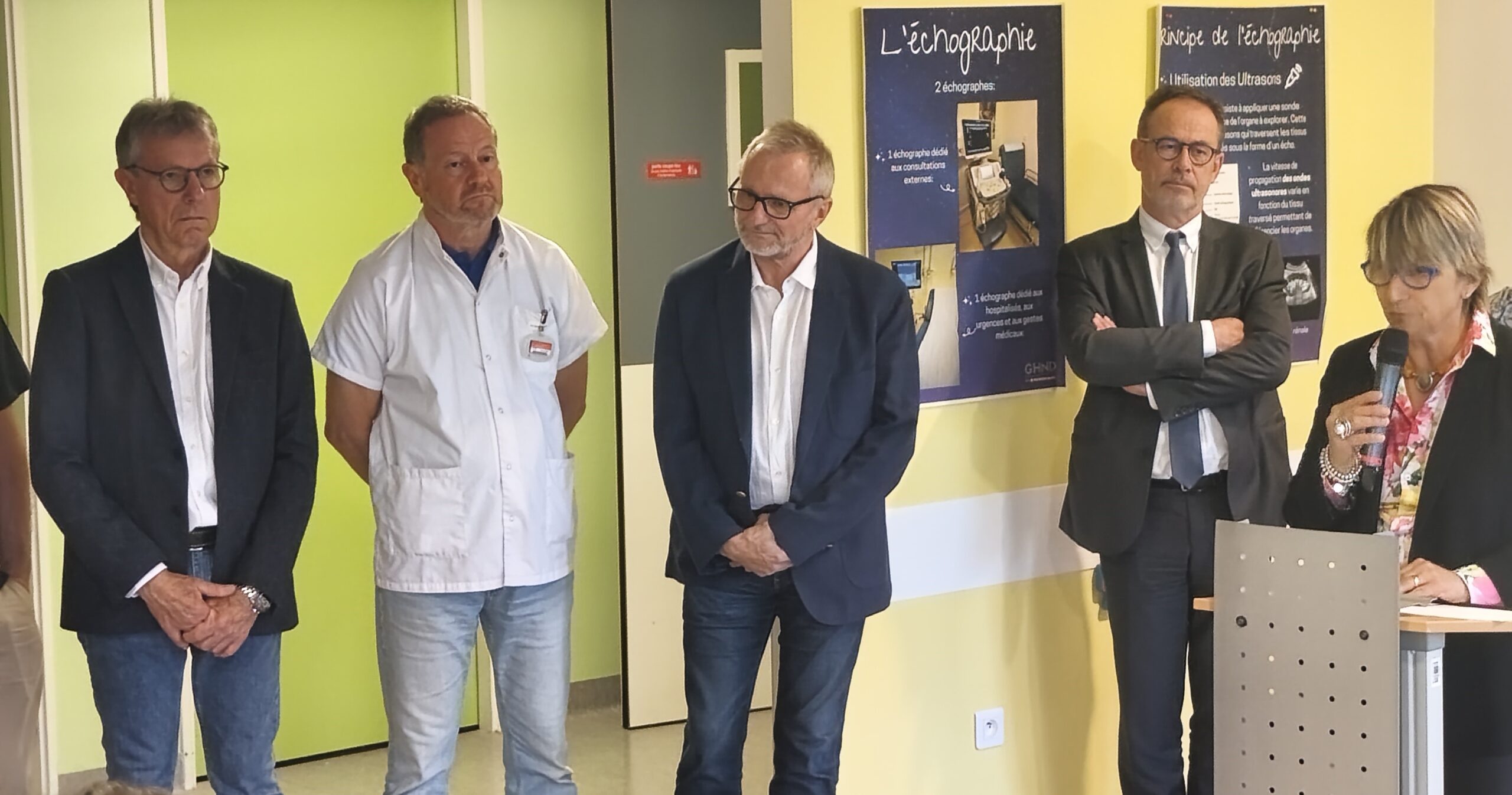 Laurence Bernard, Loïc Mollet, Claude Loubier, Eric Baroth
